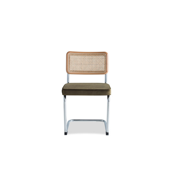 AllModern Gilman Velvet Upholstered Side Chair & Reviews Wayfair